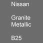 Preview: Nissan, Granite Metallic, B25.